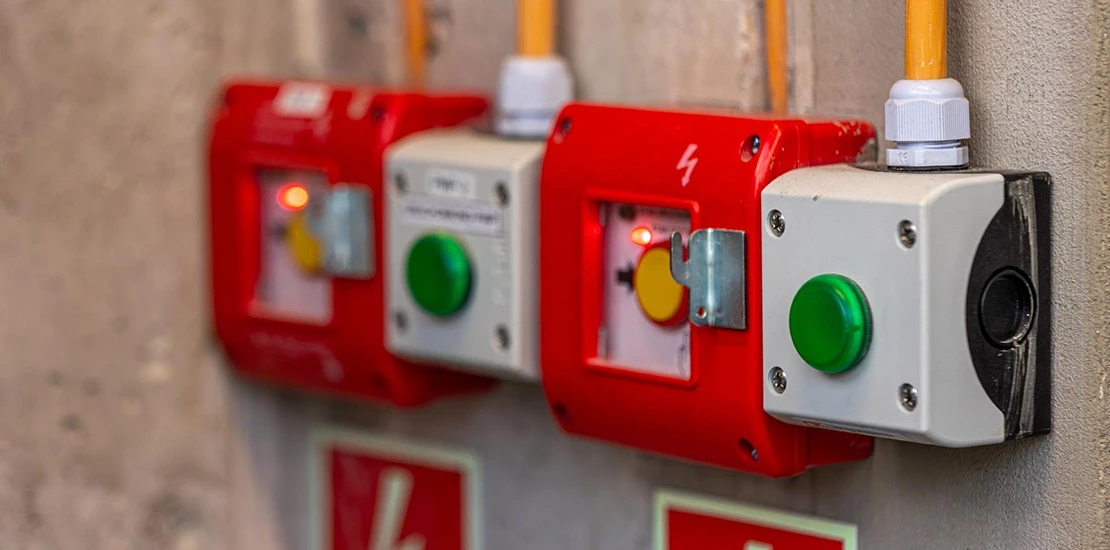 Addressable fire alarm control panel compared to a conventional system panel