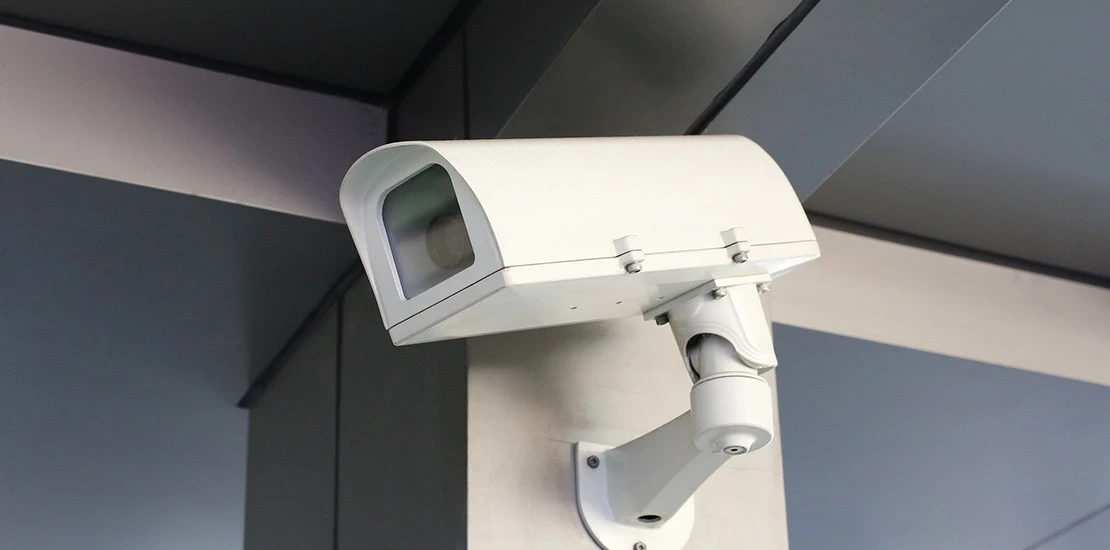 Control Circle team completing a warehouse CCTV camera project as part of a real installation